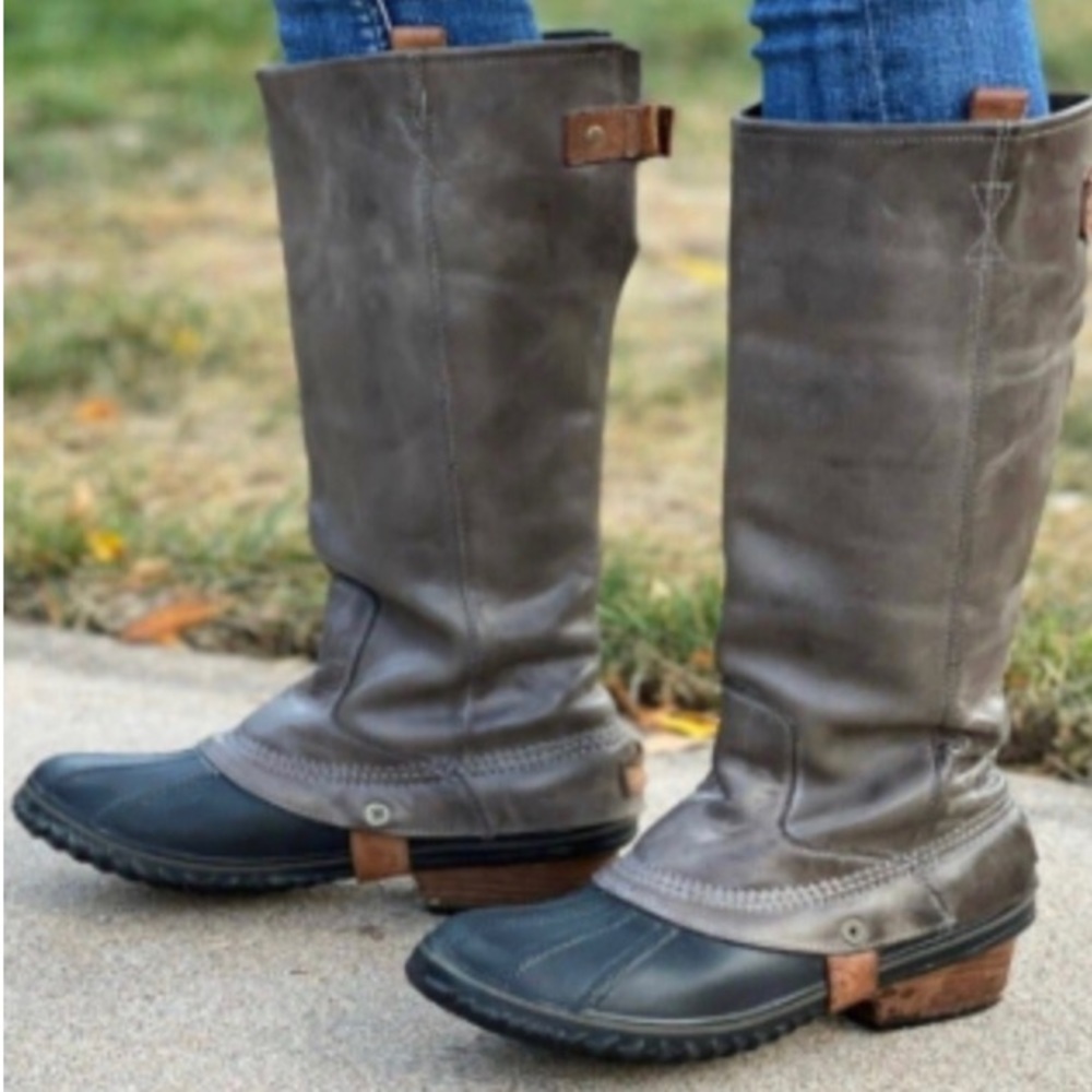 Sorel Slimpack Riding Boots- size 10